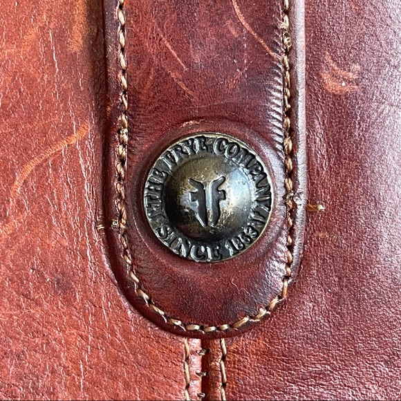 FRYE Cognac Melissa Button Boots/Booties - Picture 13 of 16